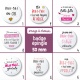 Badge épingle belle-fille - 50 mm - Choix de l'image