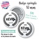 Badge EVG personnalisable