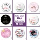 Badge TEAM de la mariée - 50 mm - Choix de l'image