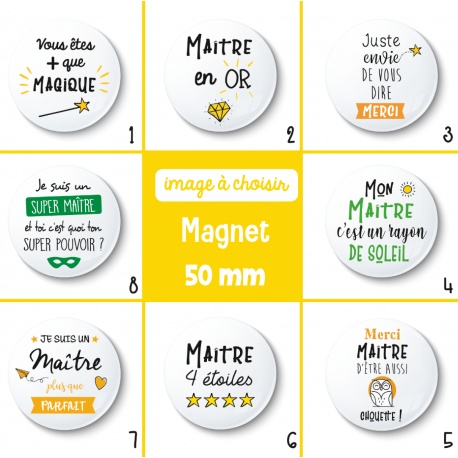 Magnet maître - 50 mm - Choix de l'image