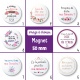 Magnet : veux-tu être ma témoin ? - 50 mm - Choix de l'image