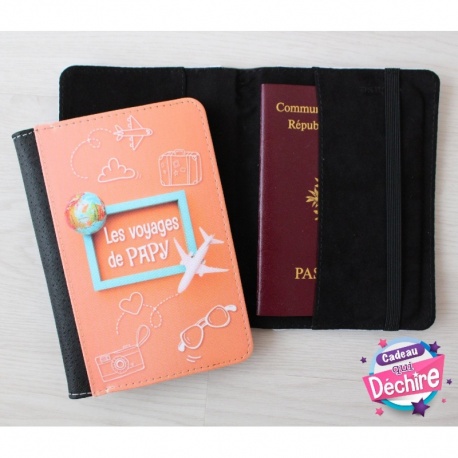 Protège passeport Papy