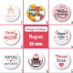 Magnet maman - 50 mm - Choix de l'image