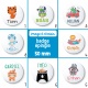 Badge pour accrocher au sac de bébé