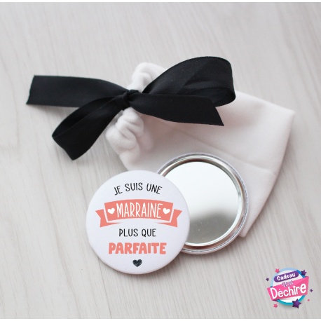 Miroir " Marraine plus que parfaite "