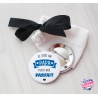 Badge épingle  " Papa plus que parfait "