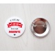 Badge épingle " Soeur plus que parfaite "