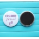 Magnet  " cousine j'arrive ! "
