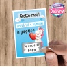 Ticket carte à gratter : tu vas être papy !