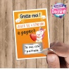 Ticket carte à gratter : tu vas être parrain !