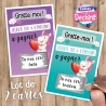 Ticket carte à gratter : Tata & Tonton