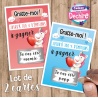 Ticket carte à gratter : Mamie & Papy
