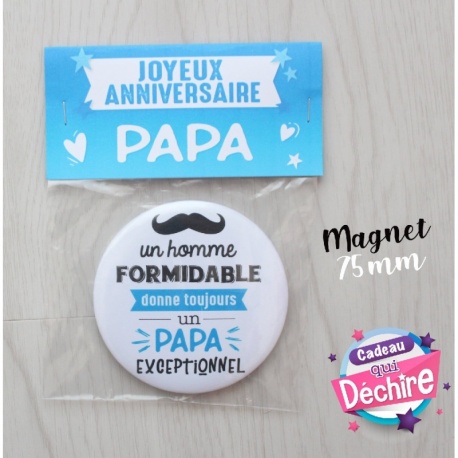 Magnet "Papa exceptionnel"
