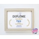 Diplôme papy - Choix du format