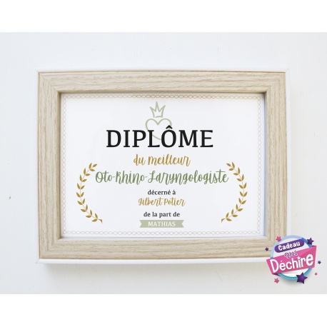 Diplôme ORL - Choix du format