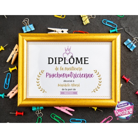 Diplôme psychomotricienne  - Choix du format