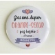 Magnet "J'ai une super grande-soeur pas besoin d'une bonne fée"