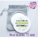 Miroir de poche psychologue - 75 mm