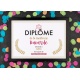 Affiche diplôme bavarde - Choix du format - Vendu sans le cadre